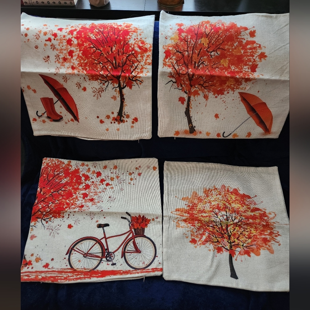 Pillow Covers, 18x18, autumn/fall